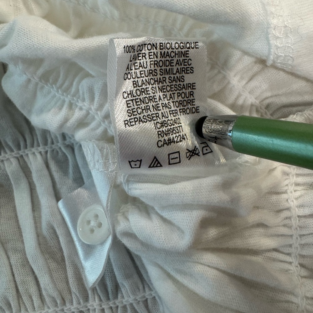 NWT Sanctuary Together Again White Top Size L - Picture 5 of 7